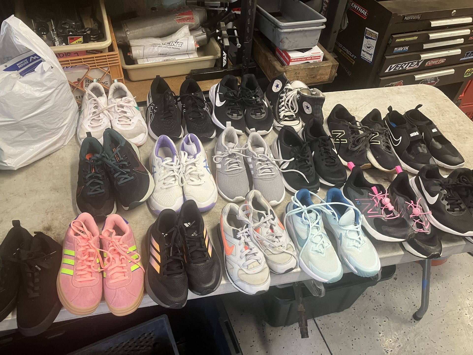 Women’s Girls Athletic Gym Running And Hiking Shoes