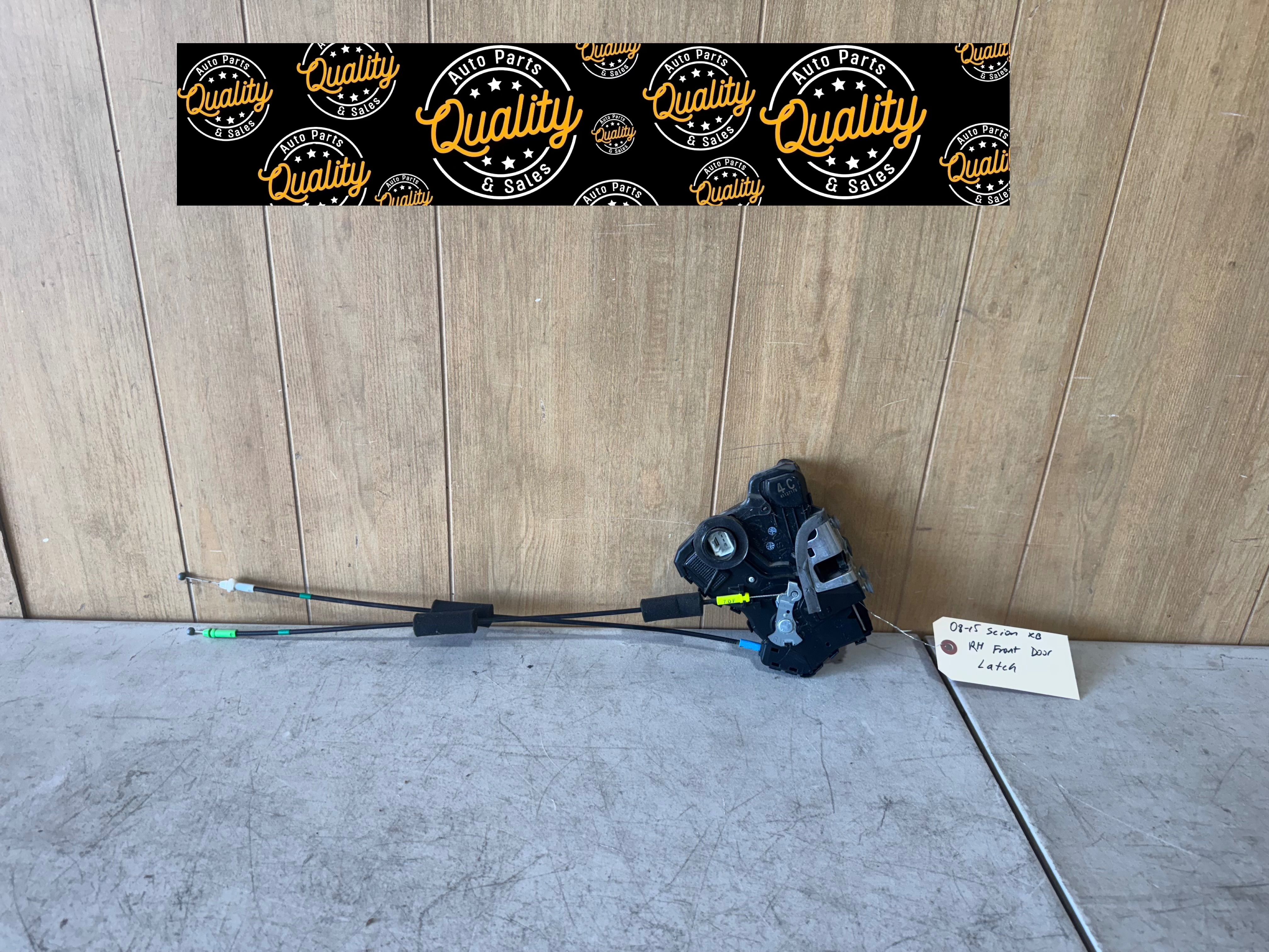 2008 2009 2010 2011 2012 2013 2014 2015 Scion XB Passenger Side Right Side Front Door Latch
