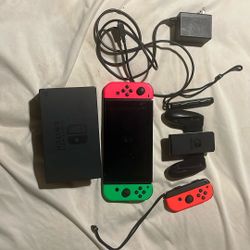 Nintendo Switch With Accessories
