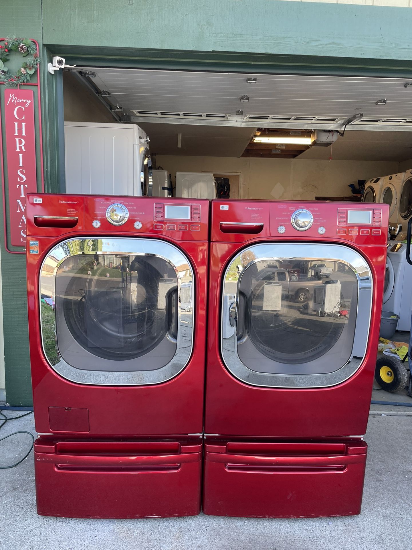Set Washer & Electric Dryer LG