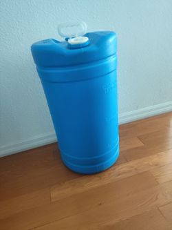 12 gallon water jugs. Heavy duty. Some were used to store water and fruit juice.