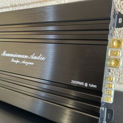 Mrmusicman Audio 2000RMS class D Mono Amp - $209