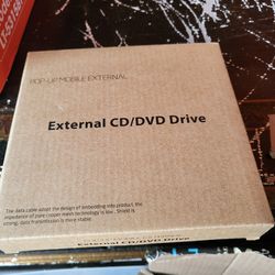 External CD/DVD Drive. 