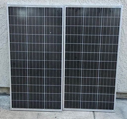 2 100w HQST Solar Panels