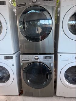 LG laundry washer and dryer
