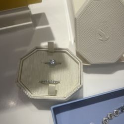 Swarovski Ring Set Size 5