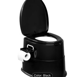 Portable toilet indoor outdoor beach yard