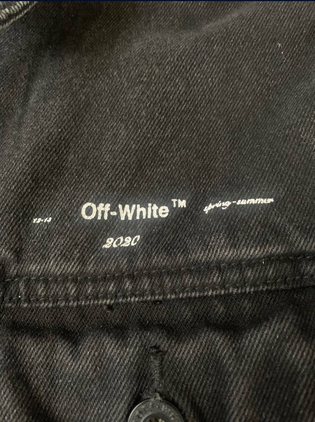 Off White Denim Jacket(Read Description)