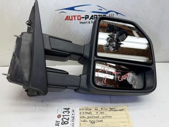 w/damages 19wires 2015 - 2016 - 2018 FORD F150 F-150 RIGHT TOWING MIRROR OEM AY82134