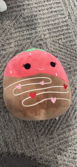 A strawberry squishy