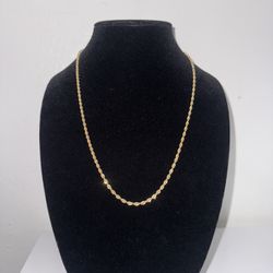 14k Gold Rope Chain 