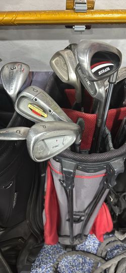 Nice golf bag with 10 wedges $65 for everything