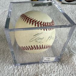 Tim Raines Auto Baseball