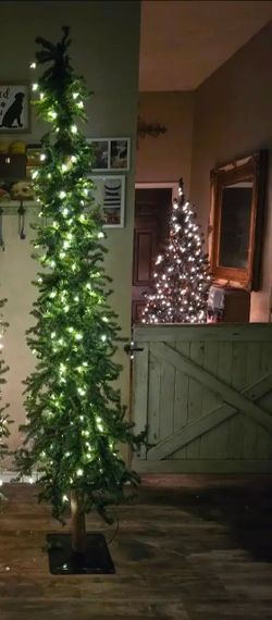 7 ft prelit Christmas tree