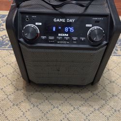 ION Game Day Bluetooth Speakers Rechargeable Battery 