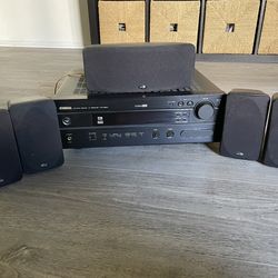 Yamaha Htr5560 and Polk audio subwoofer (5/1)