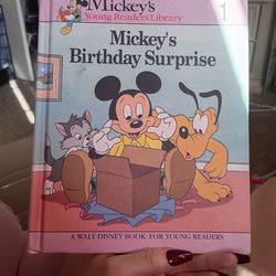 Vintage Mickey Mouse Book