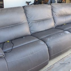 FREE: Electric Recliner Sofa.  