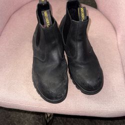 Skechers Workshire Jannit Composite Toe Chelsea boots