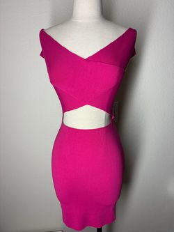 Superdown Cutout Bodycon Mini Dress with Cutout