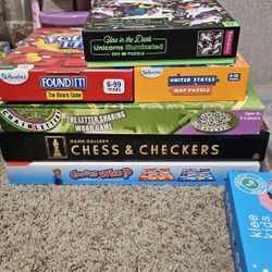 Kid's Toys, Puzzles And Board Games