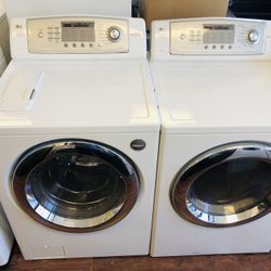 LG Washer And Dryer Electric 
