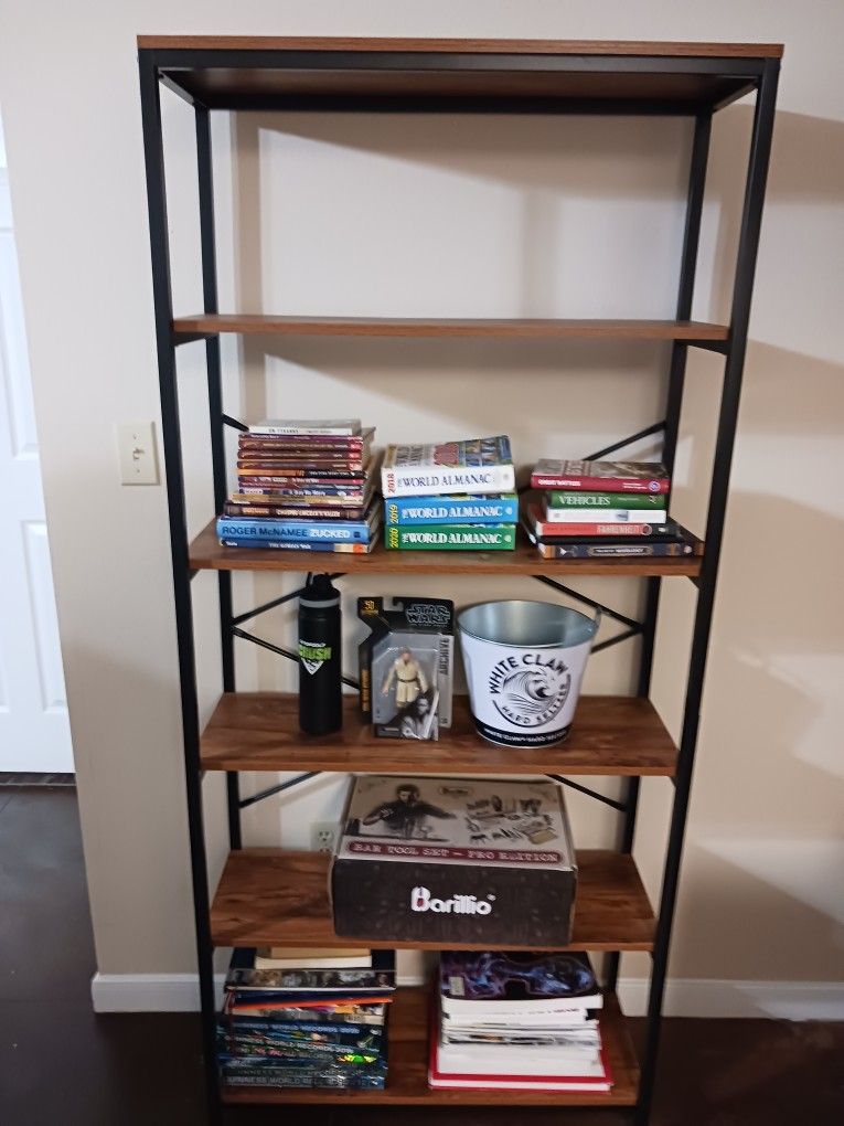 Bookshelf And Side Table 