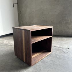 Solid Walnut End Table