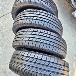 Set 235/55-20 Michelin Con El 80% De Vida 