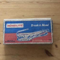 Vintage Homelite Break& Mend 2in 1 Combination Chainsaw Breaker Rivet Spinner