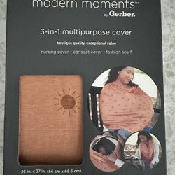 Modern Moments  Nursing and Car Seat Cover 