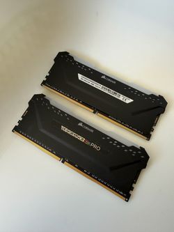 Corsair Vengeance RGB Pro 64GB kit (2×32GB), DDR4-3200, CL16-20-20-38