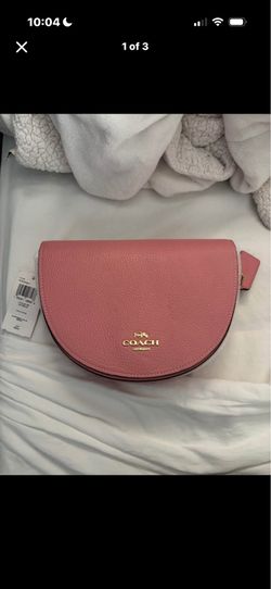 Pink Coach Ellen XBY Bubblegum Crossbody Bag