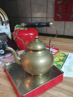 Vintage tea kettle