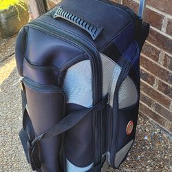 *** BOWLING BALL BAG W/ 3 BALLS ***