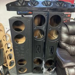 Custom roof racks and subwoofer boxes