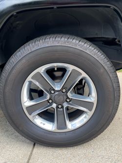 2008 Jeep wrangler Sahara wheels