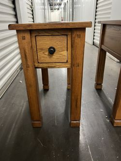 Solid Wood Side Table