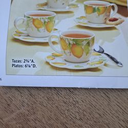 JUEGO PARA TE LIMONCELLO PRINCESS HOUSE 