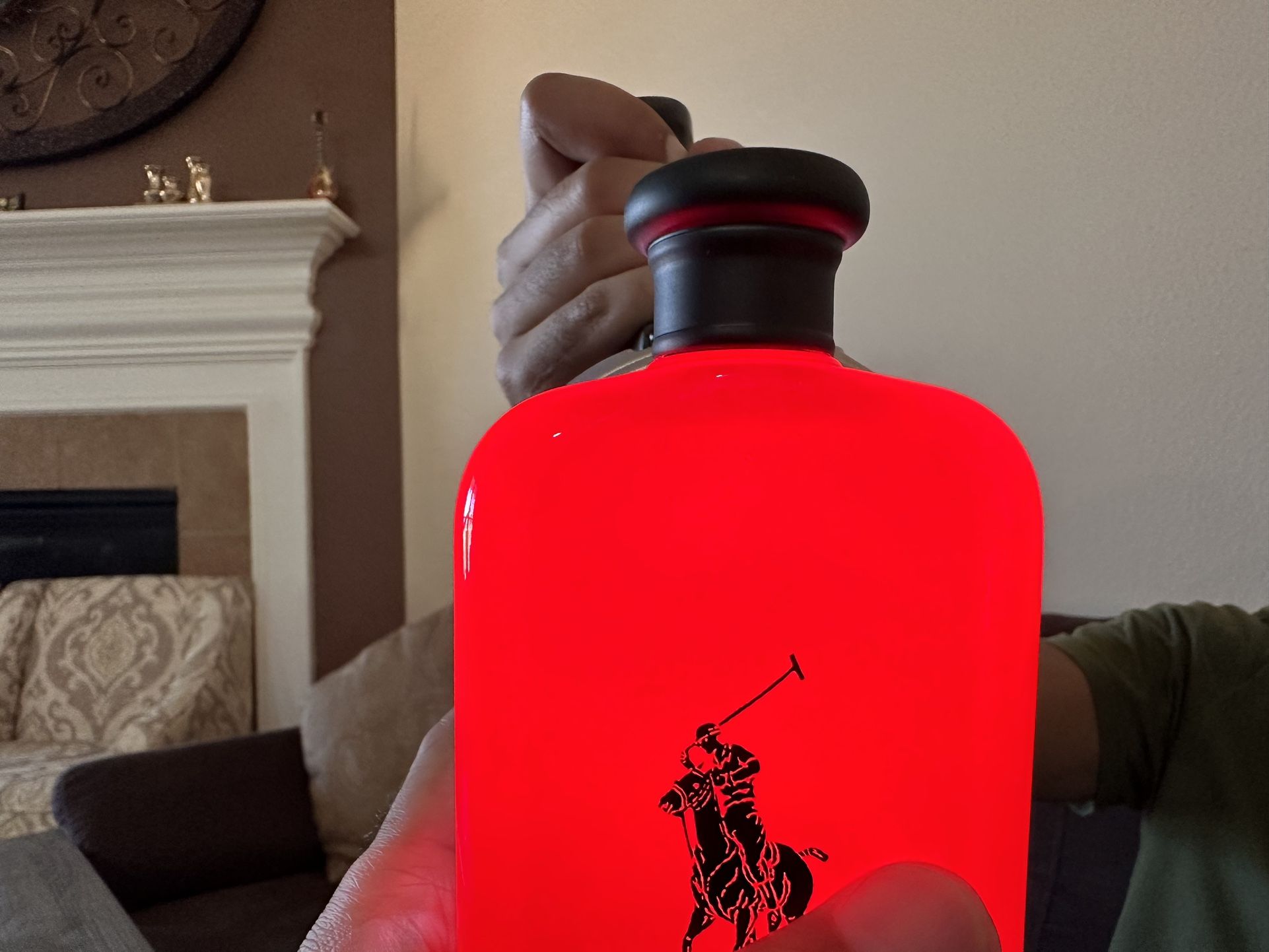 USED: Polo Red by Ralph Lauren for men 200 ml EDT spray