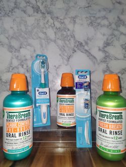 Brand NEW! 🦷  Oral B/Therabreath - Mouth/Dental Care Products(((PENDING PICK UP TODAY)))