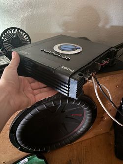 Amp and subs and Sony stereo