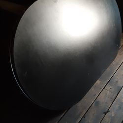 Black Top Dining Table 