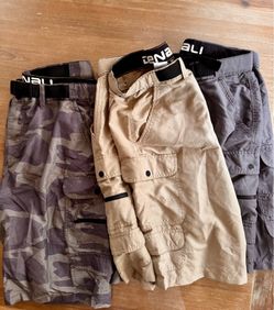 3 pairs size 36 Denali light weight cargo shorts