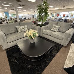 2 PC SOFA AND LOVESEAT