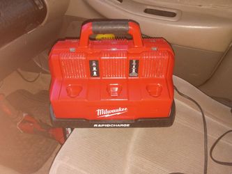 Milwaukee 6  battery charging station.