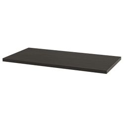 Ikea LAGKAPTEN Tabletop, black-brown