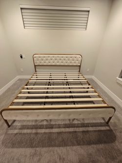 King size bed frame
