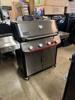 Bbq grill Weber genesis with side burner gas propane