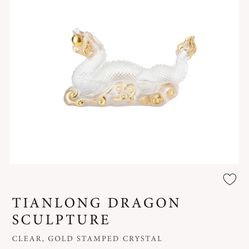 Lalique Tianlong Gold Dragon